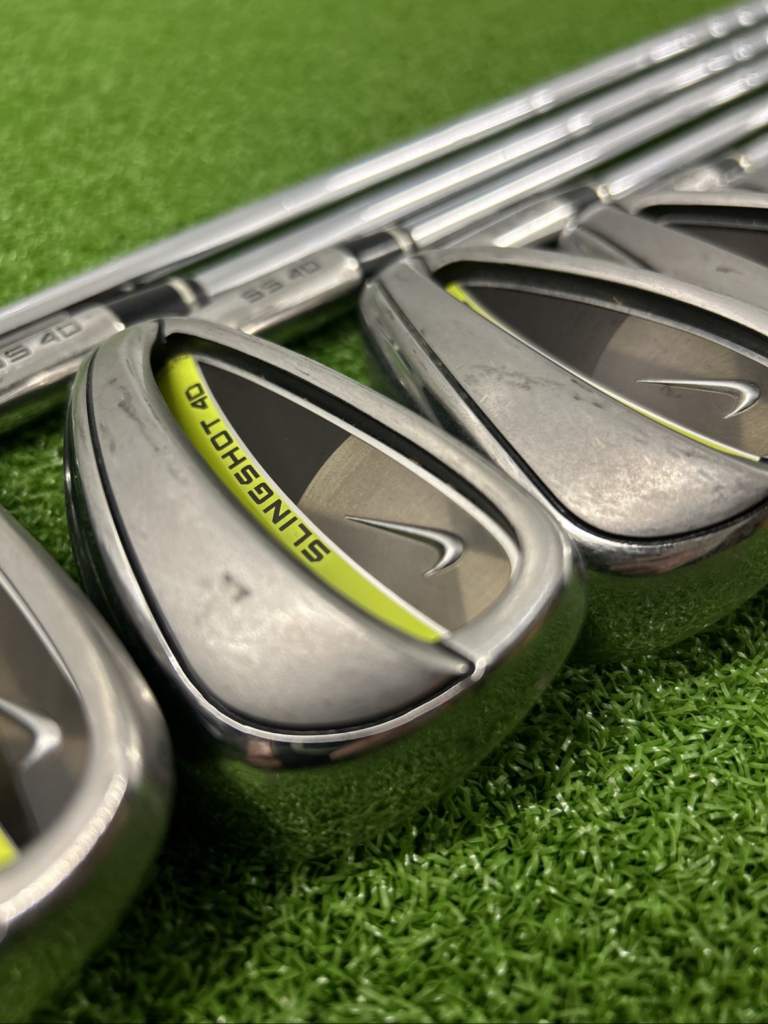 Nike Slingshot 4D Irons / 5-PW / Stiff Flex Speed Step SuperLite Steel Shafts