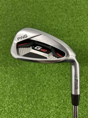 Ping G410 #9 Iron / Green Dot / +0.5" Longer R-Flex Ping AWT 2.0 Steel Shaft