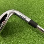Ping G410 #9 Iron / Green Dot / +0.5″ Longer R-Flex Ping AWT 2.0 Steel Shaft