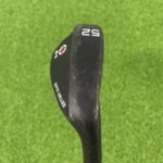 PGM G-1 Spin Milled Black Gap Wedge / 52 Degree / PGM Steel Shaft