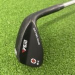 PGM G-1 Spin Milled Black Gap Wedge / 52 Degree / PGM Steel Shaft