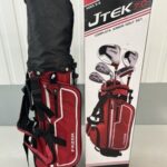 NEW Fazer J-Tek 7.0 Junior Golf Set – Hybrid, #7 Iron, Wedge, Putter & Stand Bag