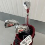 NEW Fazer J-Tek 7.0 Junior Golf Set – Hybrid, #7 Iron, Wedge, Putter & Stand Bag