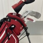 NEW Fazer J-Tek 7.0 Junior Golf Set – Hybrid, #7 Iron, Wedge, Putter & Stand Bag