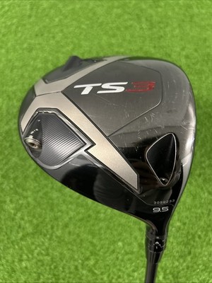 Titleist TS3 Driver / 9.5 Degree / Stiff Flex EvenFlow Riptide 6.0 50g Shaft