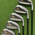 TaylorMade RocketBladez Irons / 5-9 / Stiff Flex TM7-113 Graphite Shafts