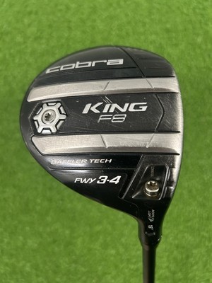 Cobra King F8 #3-4 Wood / 13-16 Degree / X-Flex Aldila NV 2KXV 75 Graphite Shaft