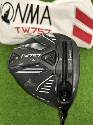 Honma Tour World TW757 S Driver / 10.5 Degree / Stiff Flex Honma Vizard 50 Shaft