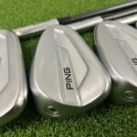 Ping G700 Irons / 6-PW / Orange Dot / -0.5″ Shorter R-Flex Ping Alta J CB Shafts