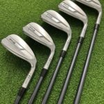 Ping G700 Irons / 6-PW / Orange Dot / -0.5″ Shorter R-Flex Ping Alta J CB Shafts
