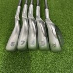 Ping G700 Irons / 6-PW / Orange Dot / -0.5″ Shorter R-Flex Ping Alta J CB Shafts