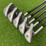 Ping G700 Irons / 6-PW / Orange Dot / -0.5″ Shorter R-Flex Ping Alta J CB Shafts
