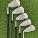 Ping G700 Irons / 6-PW / Orange Dot / -0.5″ Shorter R-Flex Ping Alta J CB Shafts