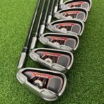 TaylorMade Burner Plus Irons / 5-PW / R-Flex RE-AX SuperFast 60 Graphite Shafts