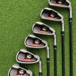 TaylorMade Burner Plus Irons / 5-PW / R-Flex RE-AX SuperFast 60 Graphite Shafts