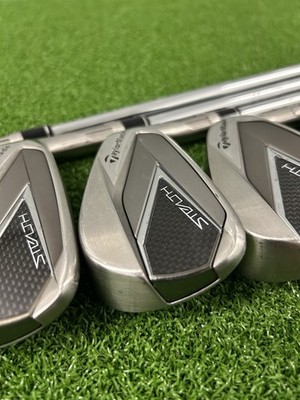 TaylorMade Stealth Irons / 5-PW+SW / Stiff Flex KBS Max MT 85 Steel Shafts