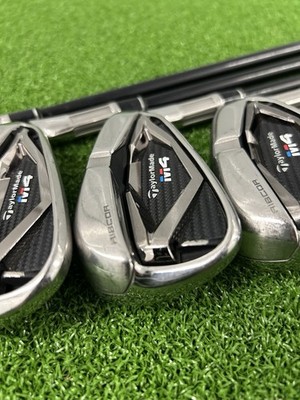 TaylorMade M4 Irons / 5-PW+SW / Regular Flex Fubuki TM6 Graphite Shafts