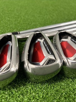 TaylorMade Burner SuperLaunch Irons / 5-PW / S-Flex N.S. Pro 950GH Steel Shafts