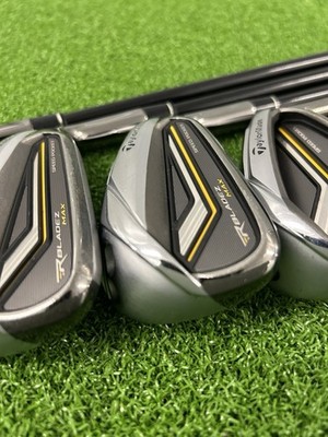 TaylorMade RocketBladez Max Irons / 5-PW+SW / +0.5" Longer R-Flex TM7-113 Shafts