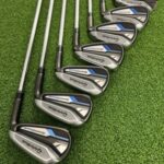 TaylorMade SpeedBlade Irons / 5-PW+SW / Stiff Flex KBS C-Taper 90 Steel Shafts