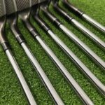 TaylorMade SpeedBlade Irons / 5-PW+SW / Stiff Flex KBS C-Taper 90 Steel Shafts