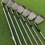 TaylorMade SpeedBlade Irons / 5-PW+SW / Stiff Flex KBS C-Taper 90 Steel Shafts