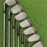 TaylorMade SpeedBlade Irons / 5-PW+SW / Stiff Flex KBS C-Taper 90 Steel Shafts