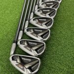 TaylorMade M2 Irons / 5-PW+SW / +0.5″ Longer Stiff Flex TM7-216 Graphite Shafts