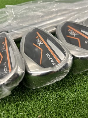 NEW Fazer XR4 Irons / 5-PW+SW / +0.5" Longer Regular Flex Steel Shafts