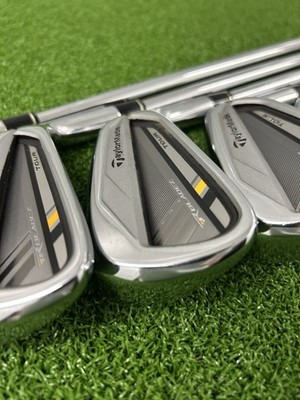 TaylorMade RocketBladez Tour Irons / 5-PW / Stiff Flex FST KBS Tour Steel Shafts