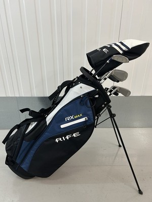 Rife RX Max Golf Set / Driver, FW, Hybrid, 6-PW+SW, Putter & Stand Bag / Regular