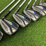 TaylorMade SpeedBlade Irons / 5-PW+SW / Stiff Flex KBS C-Taper 90 Steel Shafts