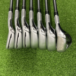 TaylorMade M2 Irons / 5-PW+SW / +0.5″ Longer Stiff Flex TM7-216 Graphite Shafts