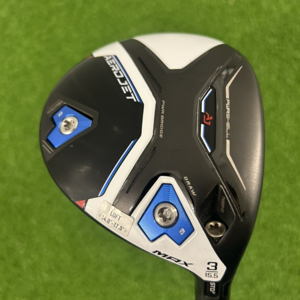 Cobra Aerojet Max #3 Wood / 14-17 Degree / Stiff Flex Speeder NX Graphite Shaft