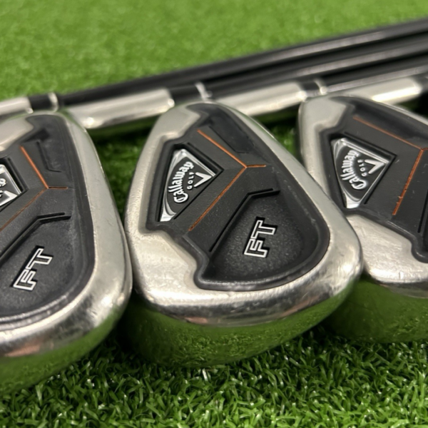 Callaway FT Irons / 5-PW+GW+SW / Senior Flex FT Series 70i Graphite Shaft