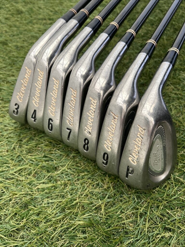 Cleveland Tour Action 3 Irons / 3-PW *Missing #5 Iron* / R-Flex Graphite Shafts