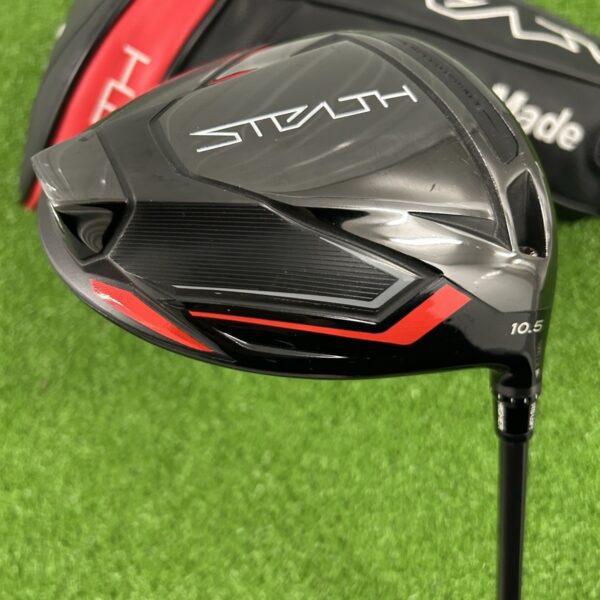 TaylorMade Stealth Driver / 10.5 Degree / Stiff-Regular Flex Tensei Red 50 Shaft