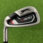 LEFT-HANDED Slazenger V300 #7 Iron / 32 Degree / R-Flex Slazenger Steel Shaft