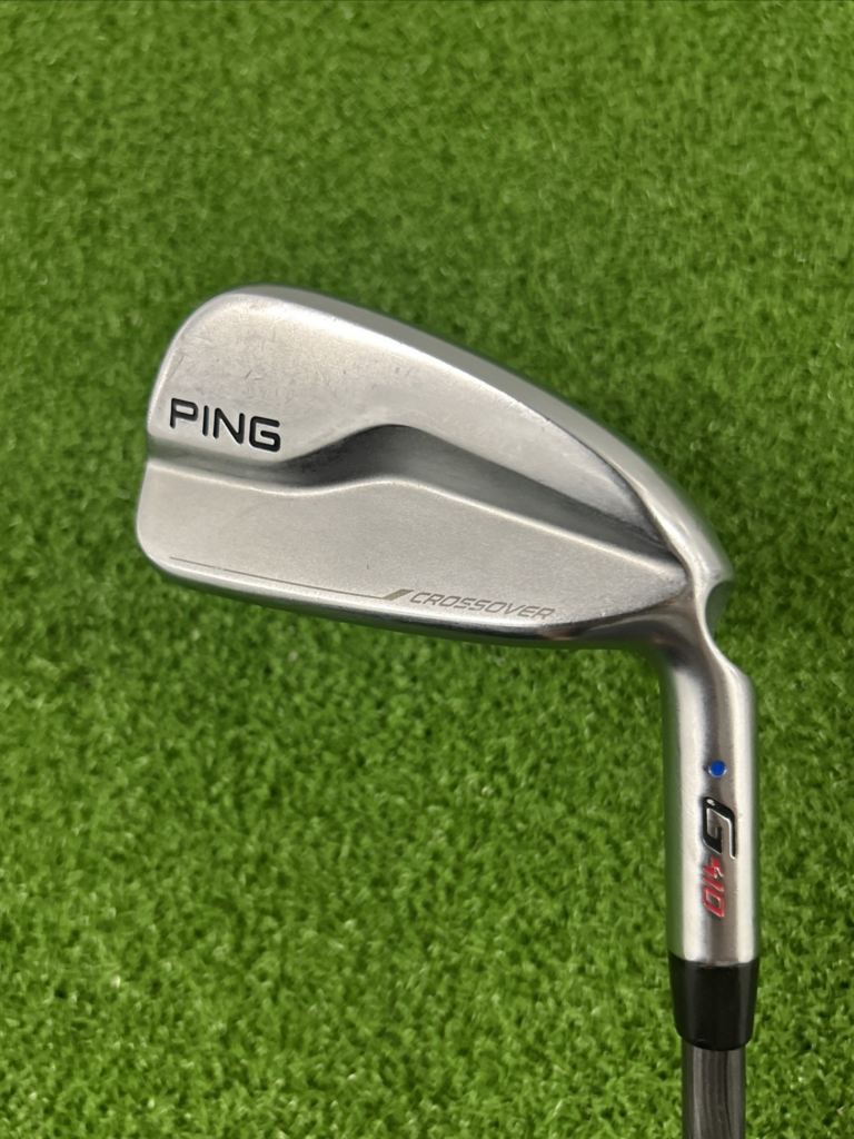 Ping G410 Crossover #4 Iron / Blue Dot / Extra Stiff Flex Evenflow 6.5 Shaft