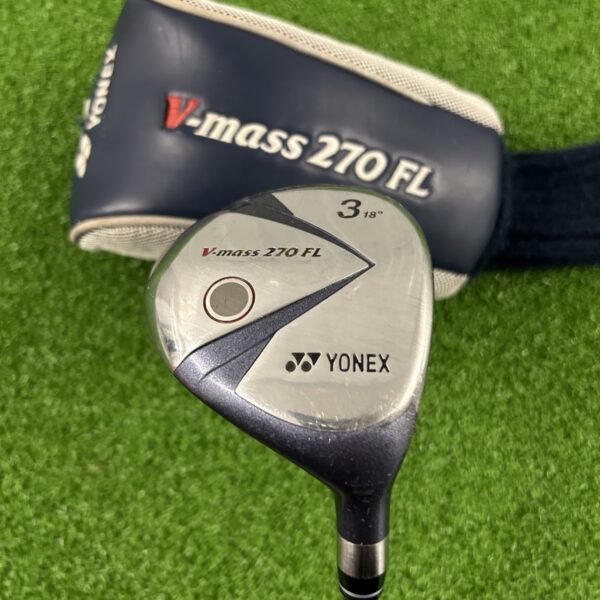 Ladies Yonex V-Mass 270 FL #3 Wood / 18 Degree / Ladies Flex Yonex Ultimum Shaft
