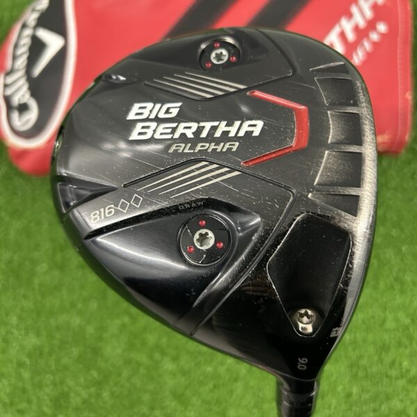 Callaway Big Bertha Alpha 816 Driver / 9 Degree / S-Flex Speeder Evolution Shaft