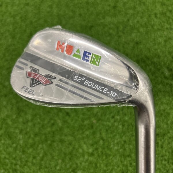 Huaen V-Foil Gap Wedge / 52 Degree / Wedge Flex Huaen Lightweight Steel Shaft