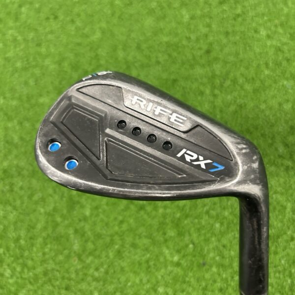 Rife RX7 Sand Wedge / 56 Degree / +0.5" Longer Regular Flex Apollo Steel Shaft