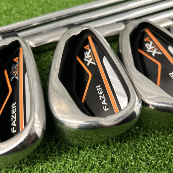 Fazer XR4 Irons / 5-PW+SW / +0.5" Longer Regular Flex Fazer Steel Shafts