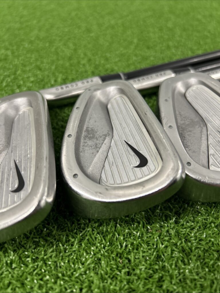 Nike Pro Combo Ti-Face Irons / 5-PW / Stiff Flex Nike Golf Graphite Shafts