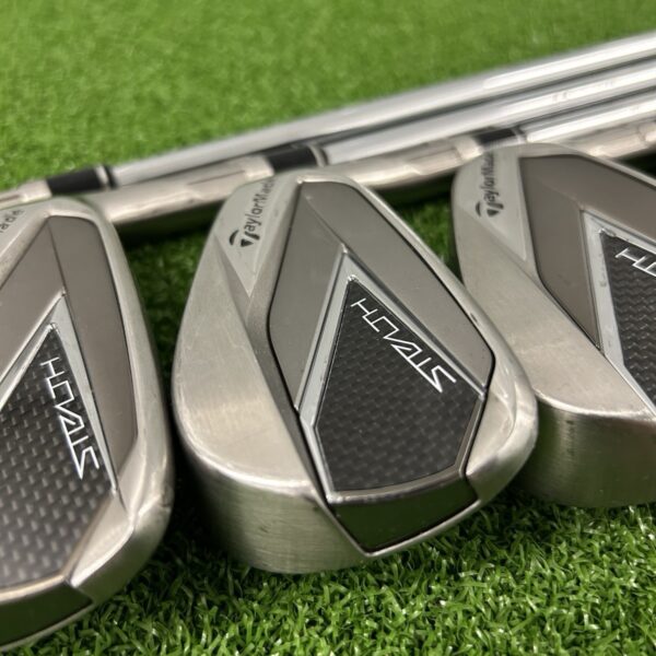 TaylorMade Stealth Irons / 5-PW+SW / Stiff Flex KBS Max MT 85 Steel Shafts