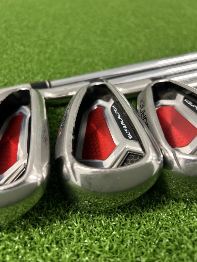 TaylorMade Burner SuperLaunch Irons / 5-PW / S-Flex N.S. Pro 950GH Steel Shafts