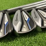 TaylorMade SpeedBlade Irons / 5-PW+SW / Stiff Flex KBS C-Taper 90 Steel Shafts