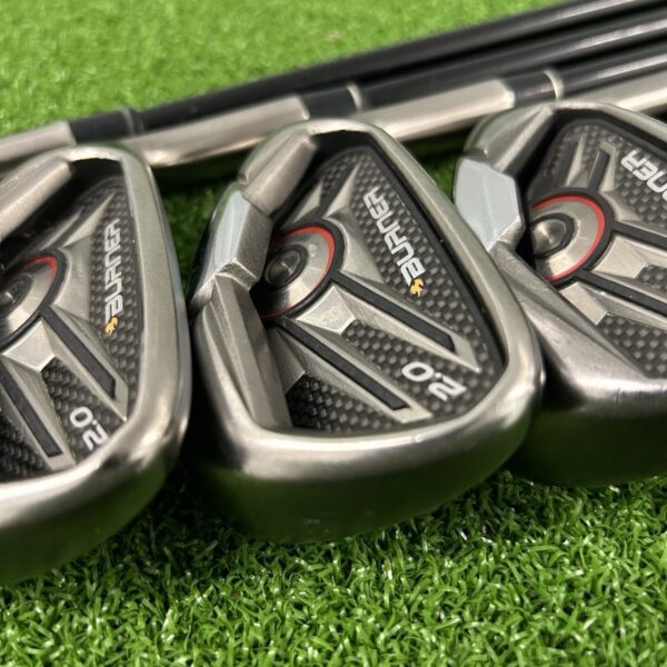 TaylorMade Burner 2.0 Irons / 5-PW / Stiff Flex Fubuki 60 Graphite Shafts