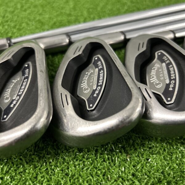 Callaway X-16 Pro Series Irons / 4-PW / Stiff Flex N.S. Pro 990GH Steel Shafts
